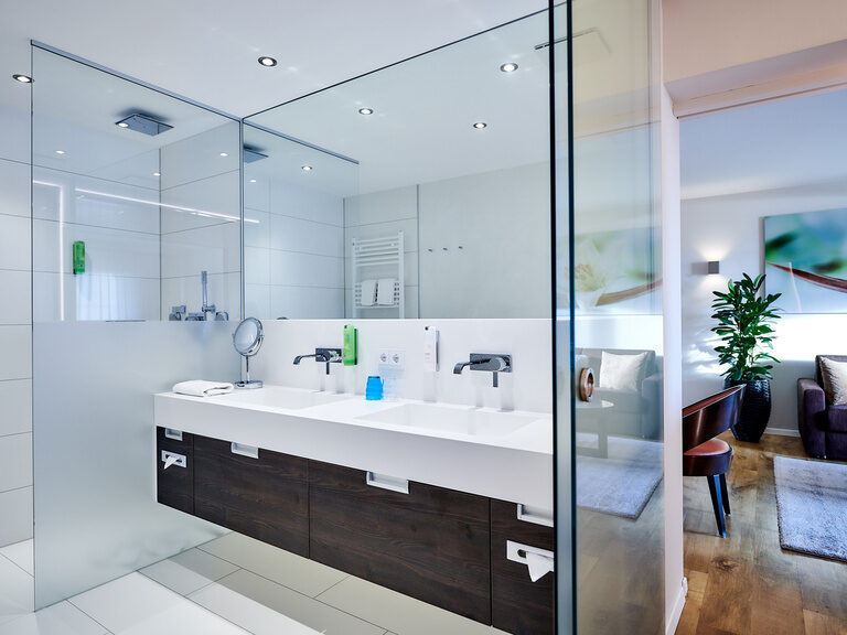 Badezimmer der First Suite