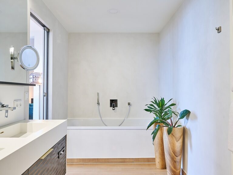 Hideaway Suite Badezimmer im Hotel Der Birkenhof