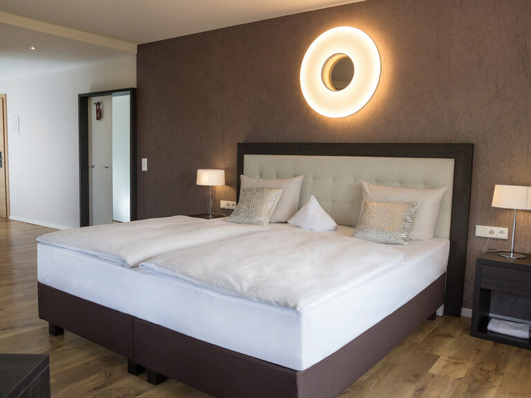 Schlafzimmer des Superior Doppelzimmers