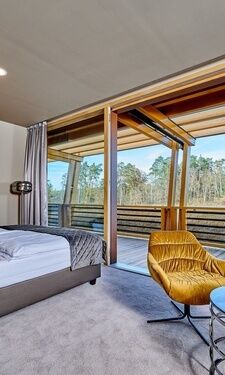 Wald Suite mit Blick auf den Balkon