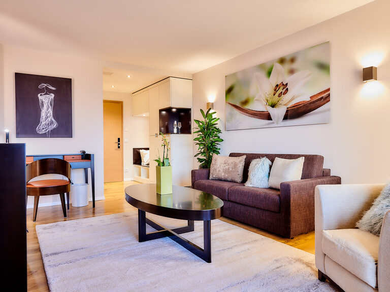 Wohnzimmer der First Suite